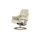 Stressless Relaxsessel mit Hocker Leder 79 x 109 x 75 cm creme