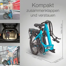 aktivelo Komfort 20 Zoll RH 40 cm Unisex blau