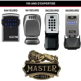 Master Lock Schlüsseltresor 11,7 x 7,9 x 5,2 cm Grau/Schwarz