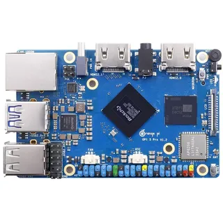 APBVIHL Orange Pi 5 Pro 16GB Ram Rockchip RK3588S 6T 8 Core Open Source Board, unterstützt Orange Pi OS, Android, Debian, Ubuntu