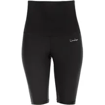 Winshape Damen Functional Power Shape „high Waist“ Hwl402, Schwarz, Slim Style Shorts, Schwarz, XXL