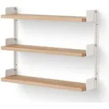 NEW WORKS Regal New Works Tea Shelf oak/white