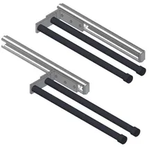 Giese GmbH Handtuchhalter doppelt Schwarz Matt 91115-14