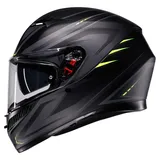 AGV K3 Syth Matt Schwarz/Neon-Gelb S
