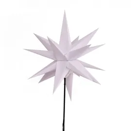 Sterntaler Weihnachtsstern Kunststoff | 18-Zacker mit Erdspieß Ø 550