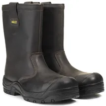 Aigle Iolar S3 BAU-Stiefel, Dunkelbraun, 44
