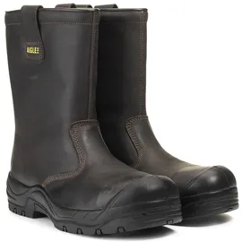 Aigle Iolar S3 BAU-Stiefel, Dunkelbraun, 44