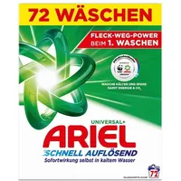 ARIEL Pulverwaschmittel »UNIVERSAL+ PULVER« 72 WL grau