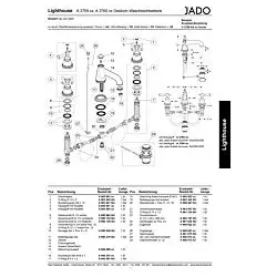 Ideal Standard Rosette CERAMIX STYLE, Bade, Chrom A960622AA