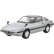 TAMIYA 300024375 - 1:24 Mazda Savanna RX-7- Modellbau, Plastik Bausatz, Hobby, Basteln, Kleben, Modellbausatz, Modell, Plastikmodellbau, weiß