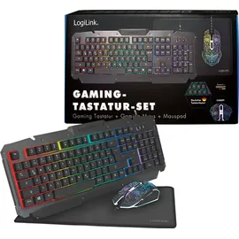 Logilink Gaming Tastatur DE Set ID0185