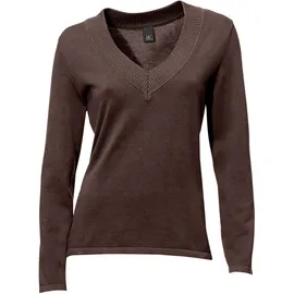 Heine V-Pullover Braun 38