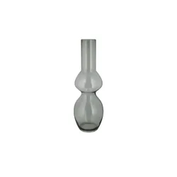 Peill+Putzler Vase , grau , Glas  , Maße (cm): H: 55  Ø: 18