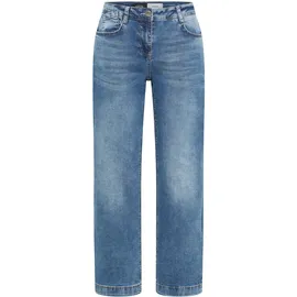 Cecil High Waist Wide Leg Jeans, im Loose Fit - blau