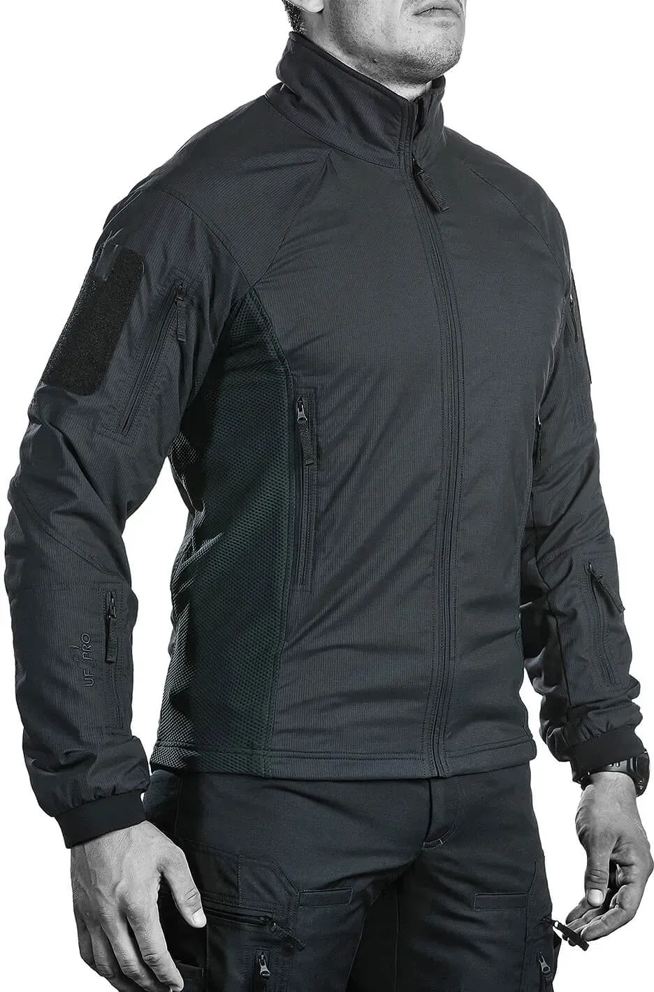 UF PRO Hunter FZ Gen.2 Taktische Softshell Jacke schwarz, Größe XXL