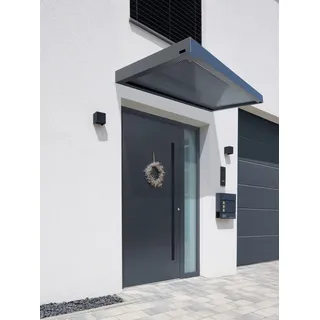 Gutta Rechteckvordach BS 3D-Line 160 x 90 cm anthrazit