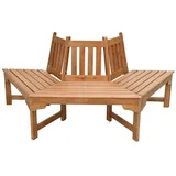Garden Pleasure Gartenbank, Baumbankhälfte ONTARIO beige
