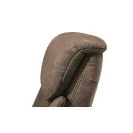 Polstermöbel Oelsa TV-Sessel Mambo Mikrofaser 82 x 105 x 88 cm Braun elektrisch