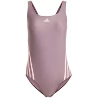 Adidas Damen 3 Stripes Swimsuit Badeanzug 3S (1 St.), lila