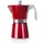 Ibili Evva 600 ml 12 Tassen Rot