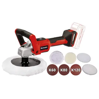 Einhell CE-CP 18/180 Li E-Solo Akku-Polierer solo (2093320)
