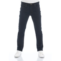 LEE Brooklyn Straight Jeans Blue Black 32 32
