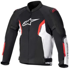 Alpinestars Ast V2 Air Jacke - Black / White / Bright Red - M