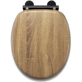 Croydex Ontario WC-Sitz aus Holz mit Absenkautomatik