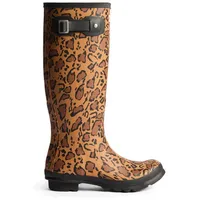 Hunter Hunter Original Tall Leopard Print Boot Leopard (Rich Tan/Saddle/Black Sneaker braun 40,5 EU