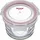 Westmark Frischhaltedose rund rot/transparent 150 ml