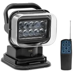 MSW LED-Suchscheinwerfer - 9 - 32 V - 50 W - 360° drehbar - 120° neigbar - mit Fernbedienung - IP 65
