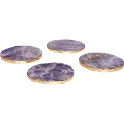 Untersetzer 4er Set RESEN Stein Violett