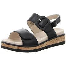 CAPRICE Keilsandaletten Damen Schwarz 40