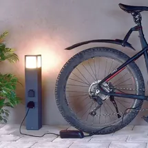 Deko-Light Facado Socket Energieverteiler, IP54 Dunkelgrau