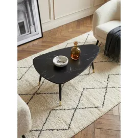 KADIMA DESIGN Kadima Schwarz Marmor 90 x 41 x 60 cm