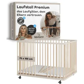 Sämann Laufgitter Sprossen sahara dust/natur, Premium Kollektion | Gr.: 75x100 cm)
