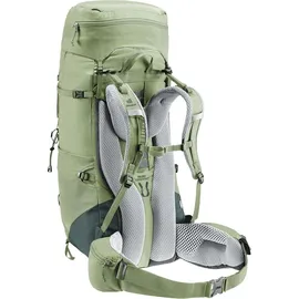 Deuter Aircontact Lite 45 + 10 SL Rucksack (Größe 45+10L, oliv)
