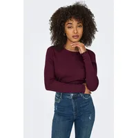 Only Langarmshirt »ONLCARLOTTA L/S TOP NOOS JRS«, Gr. XS,