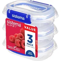 Sistema Rectangle Klip It Plus 3Pack 180ml