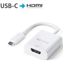 PureLink USB-C auf HDMI Adapter - 4K60 iSerie - weiß