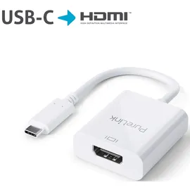 PureLink USB-C auf HDMI Adapter - 4K60 iSerie - weiß
