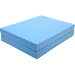 Yogablock Schulterstand Yoga Blau (2Er Set) Stabil YOGISTAR blau No Size