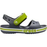 Crocs Bayaband Sandal K Freizeit Flip Flops Sportwear, Charcoal