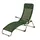 Fiam Samba Terrassenliege 142 x 63 x 107 cm dunkelgrün klappbar
