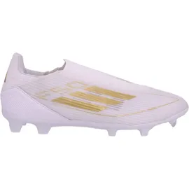 adidas F50 League Laceless FG/MG Cloud White / Gold Metallic / Cloud White 46