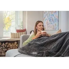 Beurer HD 65 Heizdecke 130 x 180 cm Dunkelgrau