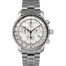Zeppelin 100 Jahre Chronograph Edelstahl 44 mm 7680MB-1