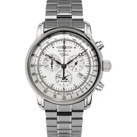 Zeppelin 100 Jahre Chronograph Edelstahl 44 mm 7680MB-1