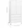 vidaXL Industrial Kleiderschrank 90x50x180 cm Weiß