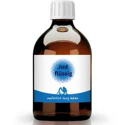 natürlich lang leben Jod flüssig vegan Flüssigkeit 250 ml